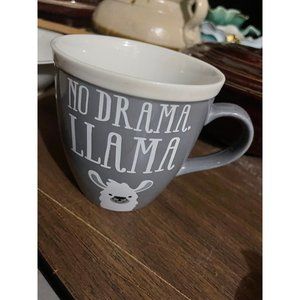 No Drama Llama large novelty mug